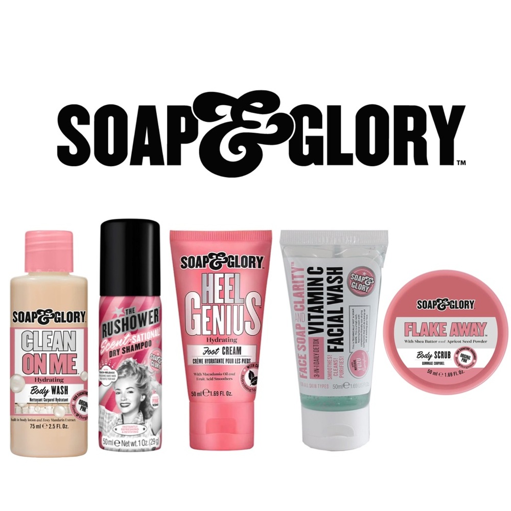Soap & Glory 5 Piece Travel Size Gift Set